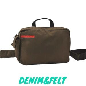 PRADA Hunter Green Sports Vintage Nylon Backpack/Purse/Bag | PRELOVED!!🎒🎒